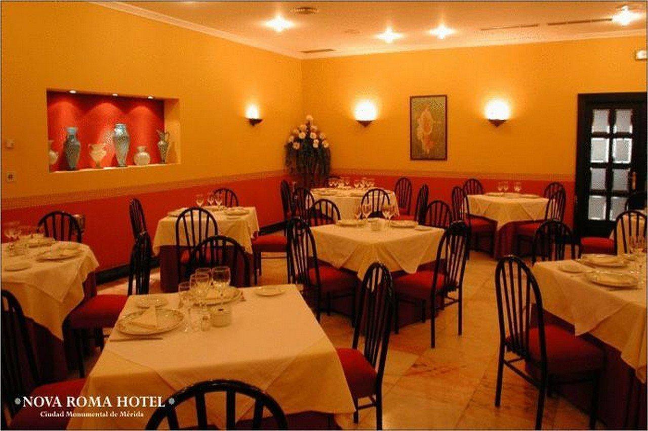 新罗马酒店 梅里达 餐厅 照片